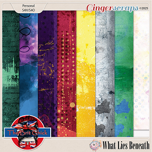 What Lies Beneath Artsy Papers By The Brit Chick