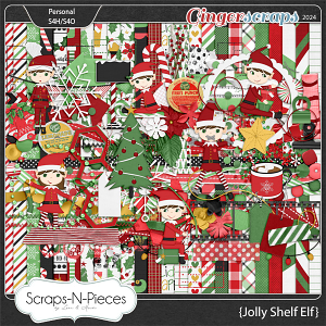 Jolly Shelf Elf Kit by Scraps N Pieces