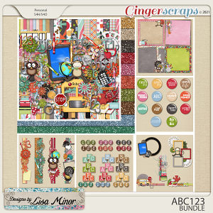 ABC123 BUNDLE from Designs by Lisa Minor