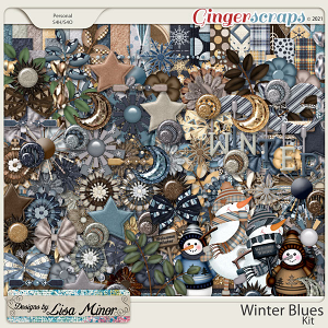 Winter Blues from Designs by Lisa Minor