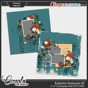 Autumn Avenues-Template #2