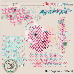 Fun & Games Scatterz by Chere Kaye Designs 