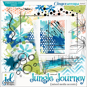 Jungle Journey {Mixed Media Accents}