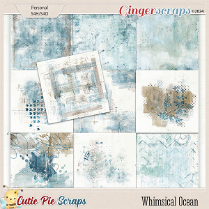 Whimsical Ocean Painted Papers