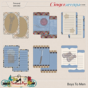 Boys To Men Journal Cards by The Scrappy Kat