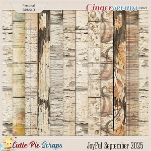 Joyful September 2025 Wood Papers