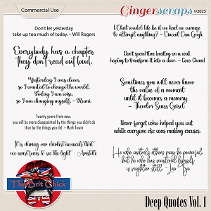 CU-Deep Quotes Vol 1 By The Brit Chick