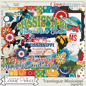 Travelogue Mississippi - Kit by Connie Prince