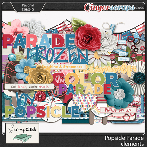 Popsicle Parade Elements by ScrapChat Designs