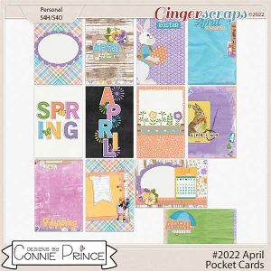 #2022 April - Pocket Cards by Connie Prince