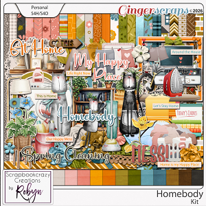 Homebody Kit by Scrapbookcrazy Creations