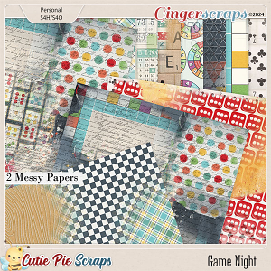 Game Night Messy Papers