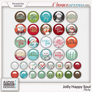 Jolly Happy Soul Flairs by Aimee Harrison