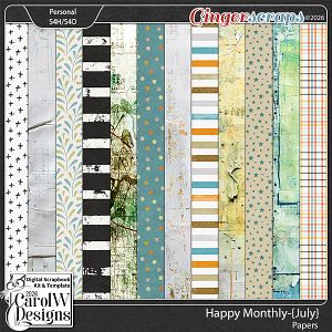 Happy Monthly-{July} Papers