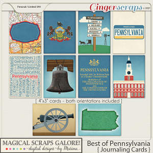 Best of Pennsylvania (journaling cards)