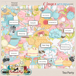 Tea Party by The Scrappy Kat