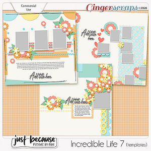 {CU} Incredible Life 7 Templates By JB Studio
