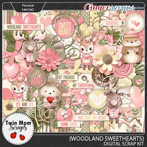 Woodland Sweethearts - KIT by Twin Mom Scraps