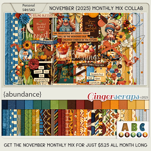 GingerBread Ladies Monthly Mix: Abundance