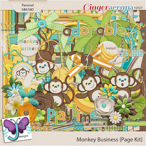 Monkey Business by Triple J Designs