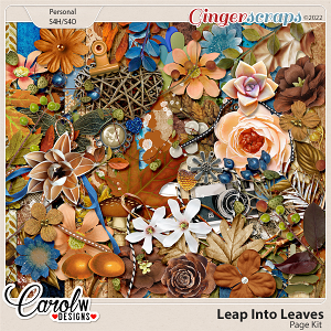 Leap Into Leaves-Page Kit