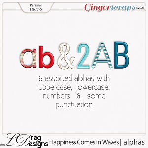 Happiness Comes In Waves: Alphas by LDragDesigns