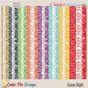 Game Night Pattern Papers