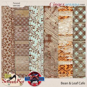 Bean & Leaf Cafe Wood Papers By The Brit Chick