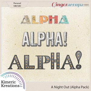 A Night Out Alpha Pack by Kimeric Kreations