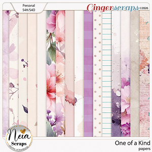 One of a Kind - Papers - by Neia Scraps