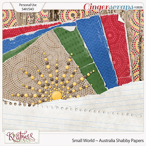 Small World - Australia Shabby Papers