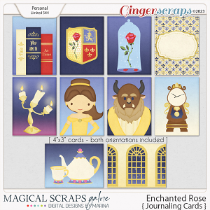 Enchanted Rose (journaling cards)