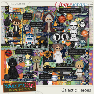 Galactic Heroes by BoomersGirl Designs