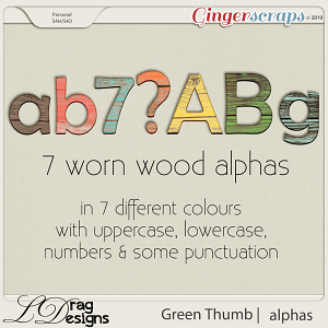 Green Thumb: Alphas by LDragDesigns