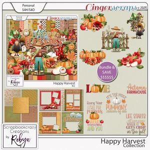 Happy Harvest Collection by Scrapbookcrazy Creations