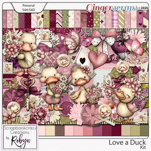 Love a Duck Kit by Scrapbookcrazy Creations