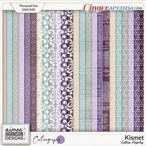 Kismet Extra Papers by Aimee Harrison Kismet Extra Papers by Aimee Harrison