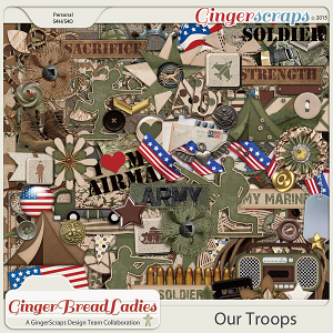 GingerBread Ladies Collab: Our Troops