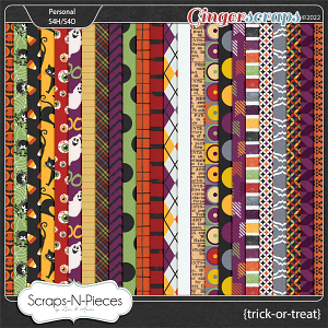 Trick or Treat Pattern Papers by Scraps N Pieces