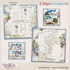 Small World ~ Greece QuickPages Small World ~ Greece QuickPages