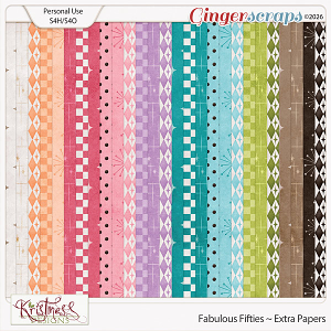Fabulous Fifties Extra Papers