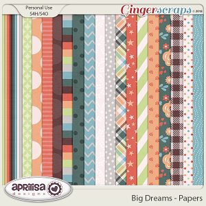 Big Dreams - Papers by Aprilisa Designs