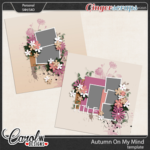 Autumn On My Mind-Template
