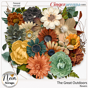 The Great Outdoors - Flowers - by Neia Scraps
