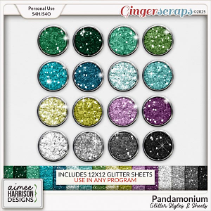 Pandamonium Glitters by Aimee Harrison