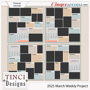 2025 March Weekly Project