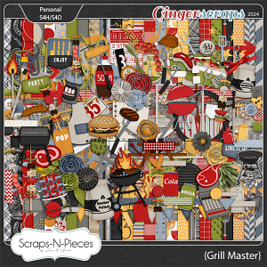 Grill Master Kit by Scraps N Pieces