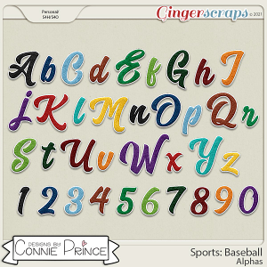 Sports: Baseball  - Alpha Pack AddOn by Connie Prince