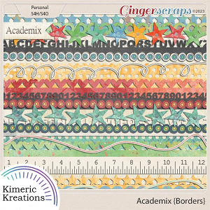 Academix Borders by Kimeric Kreations    