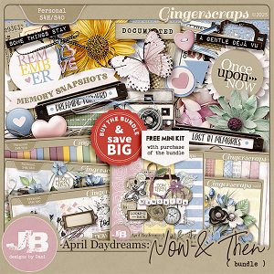 April Daydreams: Now & Then Bundle by JB Studio